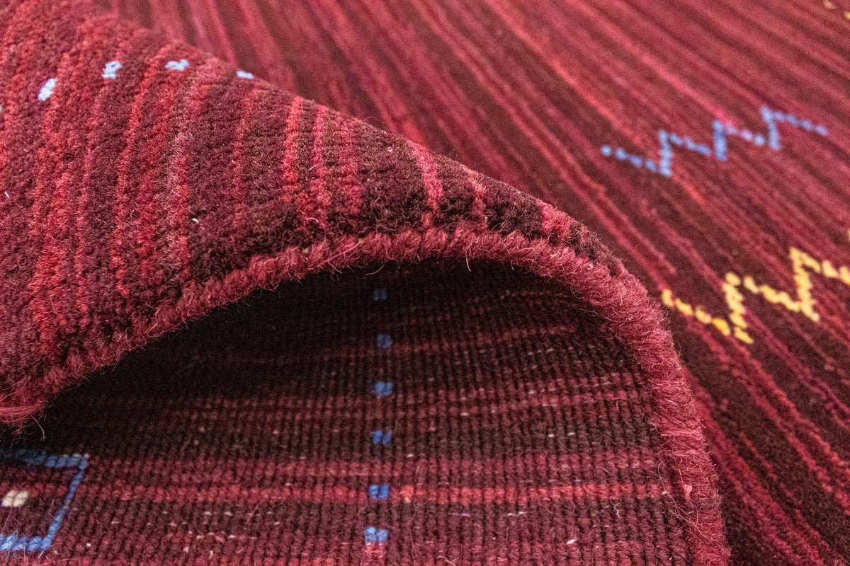 Dywan Gabbeh - Miękki - 240 x 170 cm - czerwony