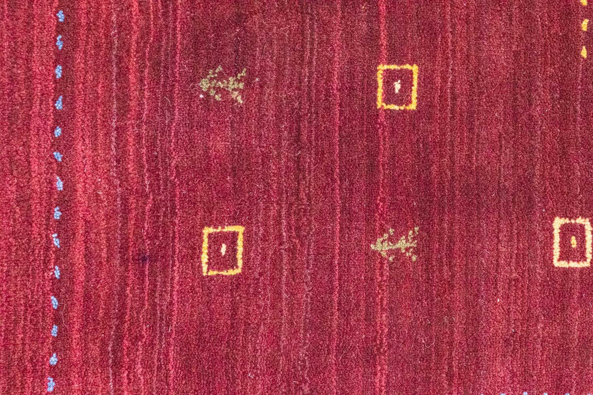 Dywan Gabbeh - Miękki - 240 x 170 cm - czerwony