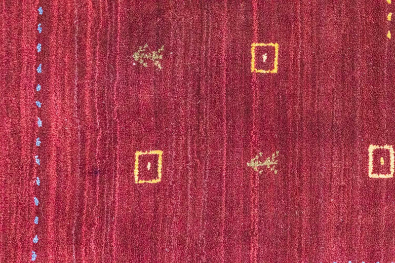 Dywan Gabbeh - Miękki - 240 x 170 cm - czerwony