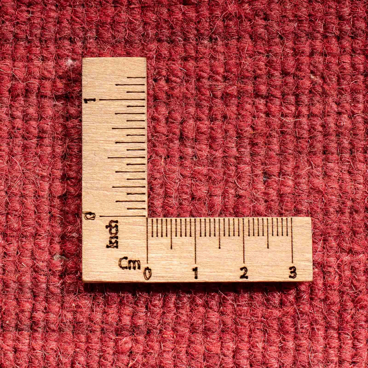 Dywan Gabbeh - Loribaft Softy - 240 x 170 cm - ciemna czerwień