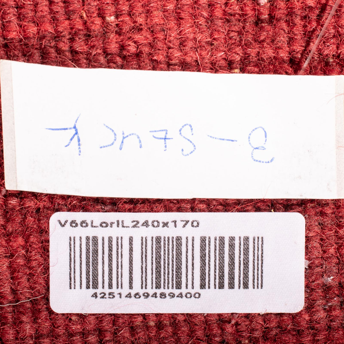 Dywan Gabbeh - Loribaft Softy - 240 x 170 cm - ciemna czerwień