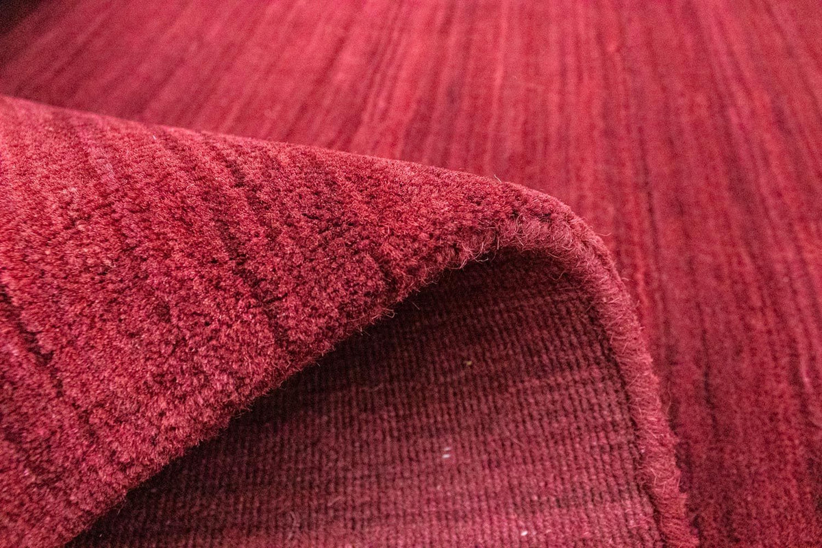 Dywan wełniany - 240 x 170 cm - czerwony