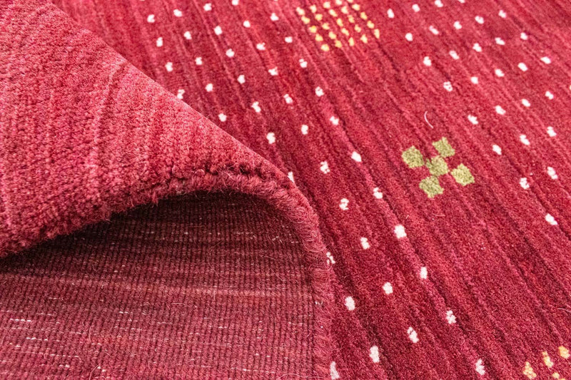 Dywan Gabbeh - Miękki - 240 x 170 cm - czerwony