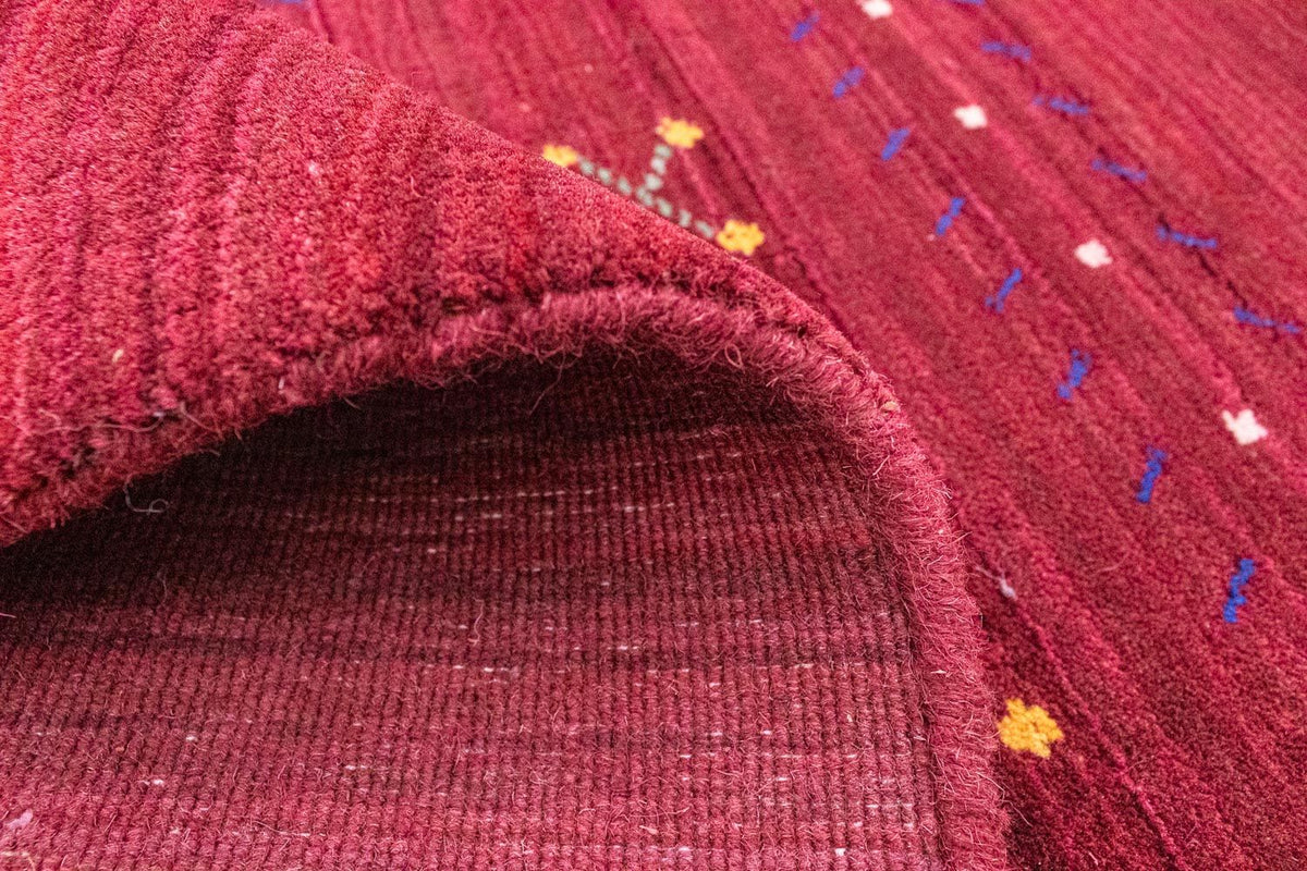 Dywan Gabbeh - Miękki - 240 x 170 cm - czerwony