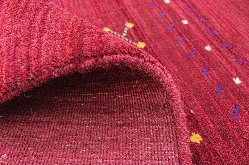 Dywan Gabbeh - Miękki - 240 x 170 cm - czerwony