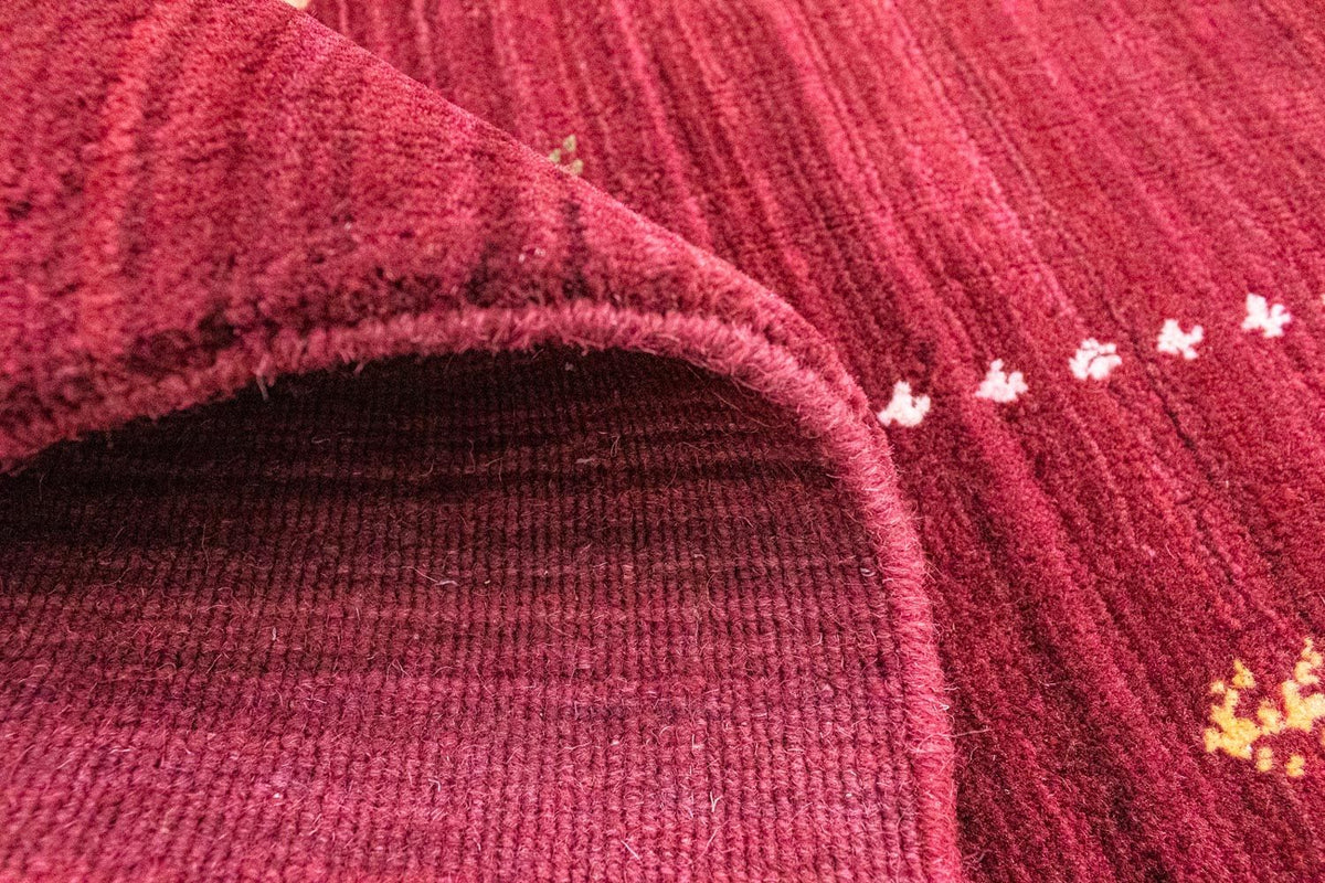 Dywan Gabbeh - Miękki - 240 x 170 cm - czerwony