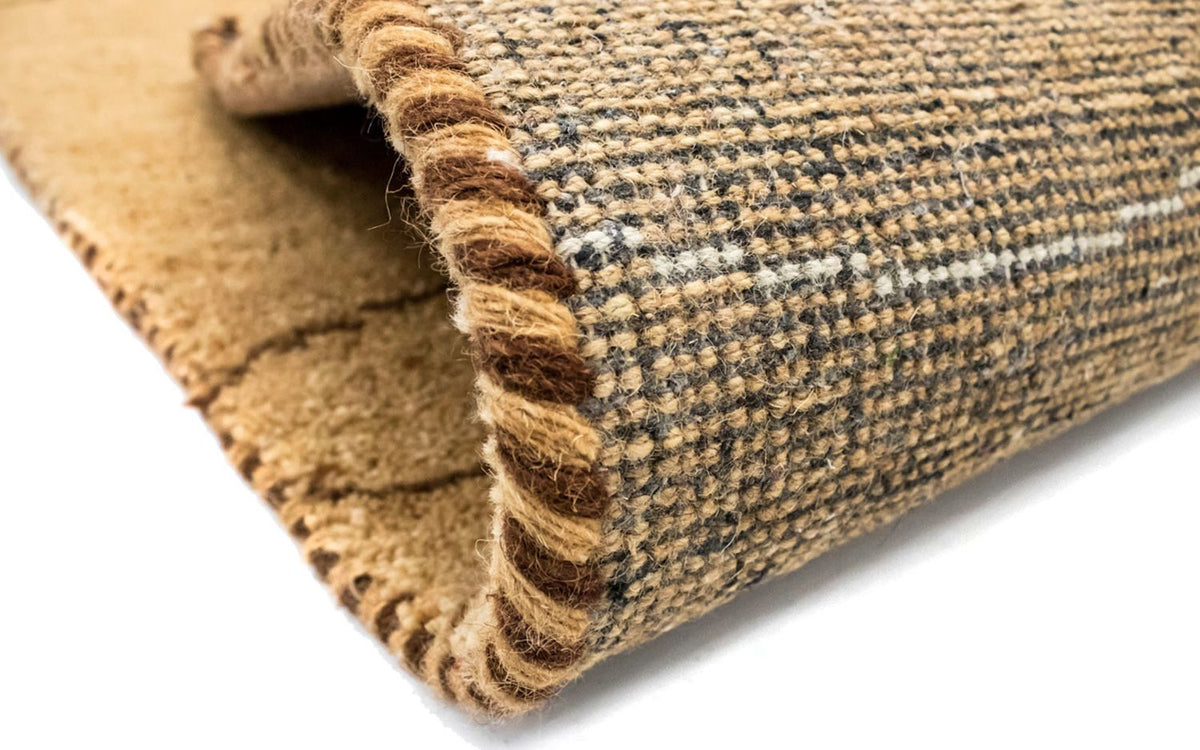 Dywan Gabbeh - Indus - 160 x 90 cm - brązowy