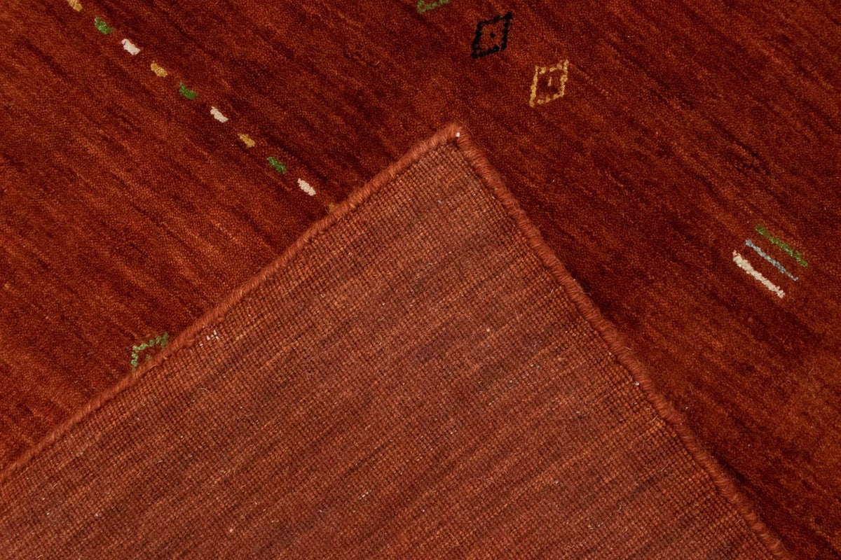 Dywan Gabbeh - Miękki - 300 x 250 cm - rdza