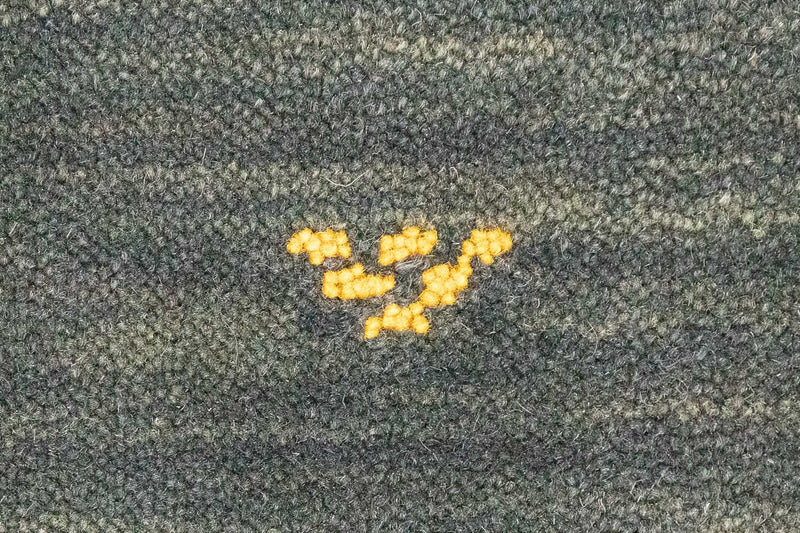 Dywan Gabbeh - Miękki - 120 x 70 cm - zielona