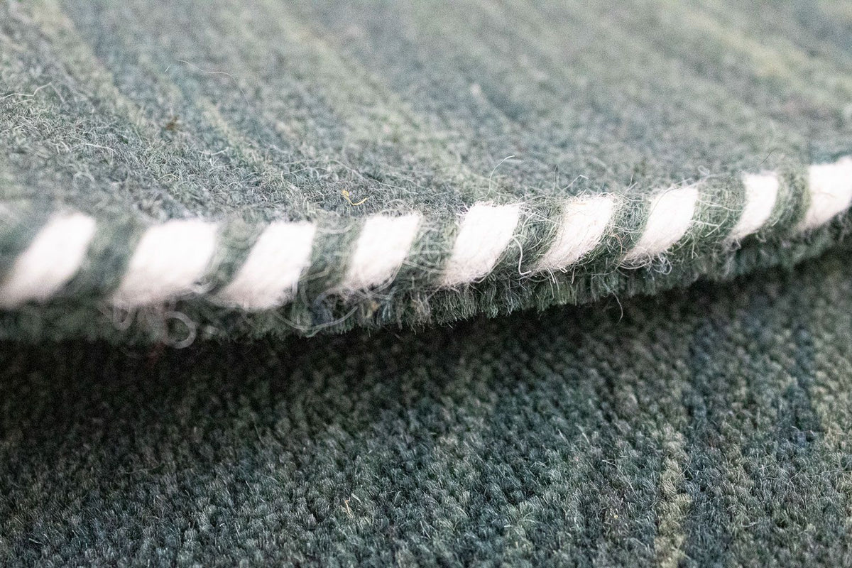 Dywan Gabbeh - Miękki - 120 x 70 cm - zielona