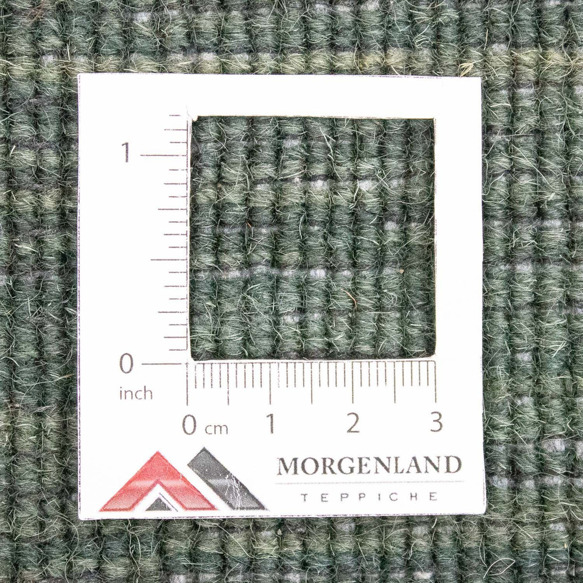 Dywan Gabbeh - Miękki - 120 x 70 cm - zielona