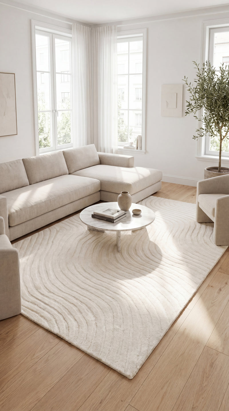 Dywan wełniany Nordic Minimalism - Dywan wełniany