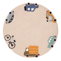 Kinderteppich Autos rund – product image