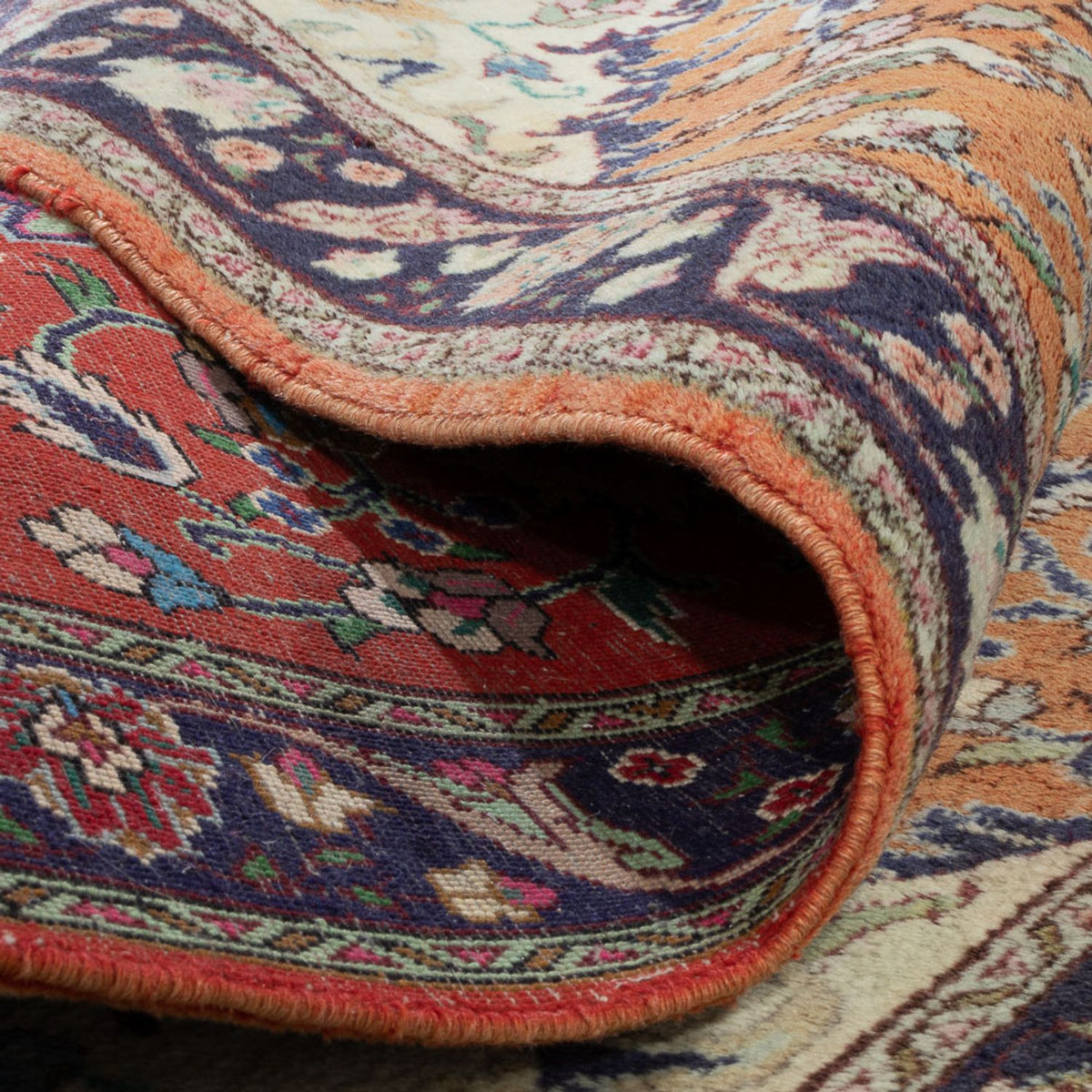 Perski dywan - Nomadyczny - 135 x 102 cm - terakota