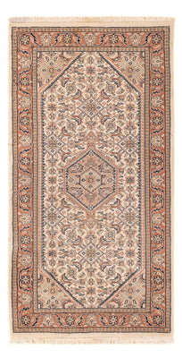 Orientalny dywan - Bijar - Indus - 140 x 70 cm - ciemny beż