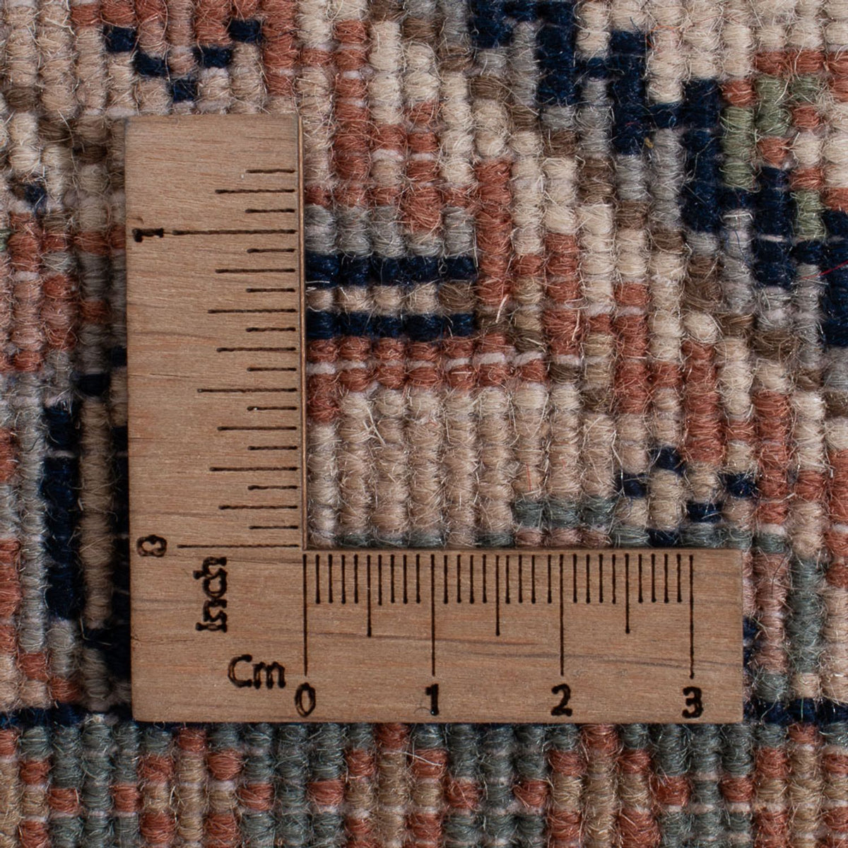 Orientalny dywan - Bijar - Indus - 140 x 70 cm - ciemny beż