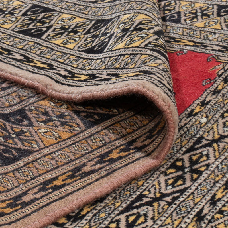 Dywan pakistański - 124 x 82 cm - czerwony