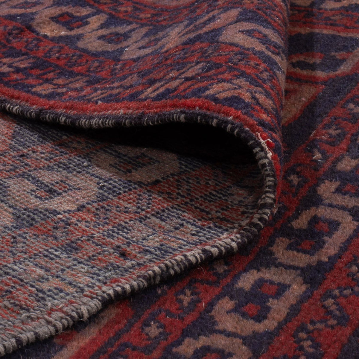 Dywan beludżycki - 120 x 60 cm - bordowa czerwień