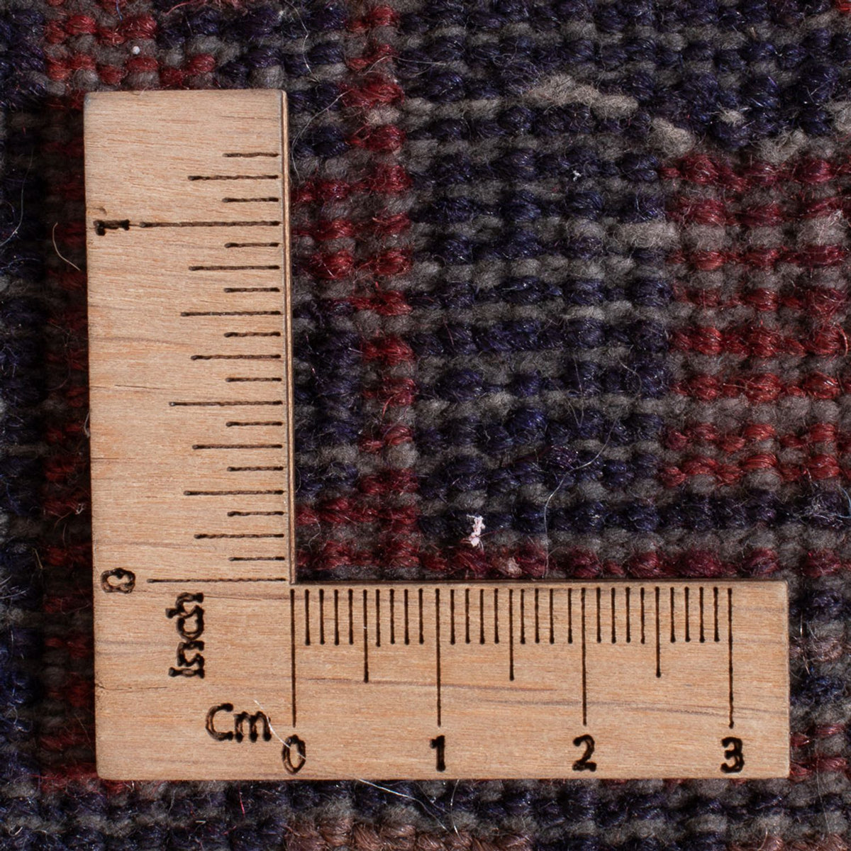 Dywan beludżycki - 120 x 60 cm - bordowa czerwień