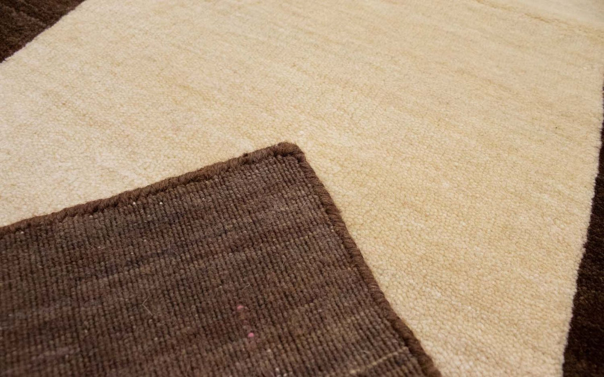 Dywan wełniany - 110 x 60 cm - beżowy